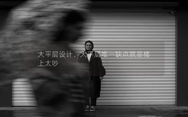 大平層設(shè)計、大平層唯一缺點就是樓上太吵